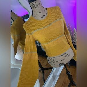 NWT Women's Mustard Sweater